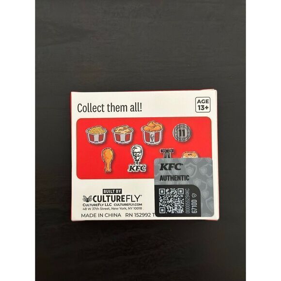 KFC Chicken & Sides "11 Herbs and Spices" Blind Box Enamel Pin - Picture 3 of 4